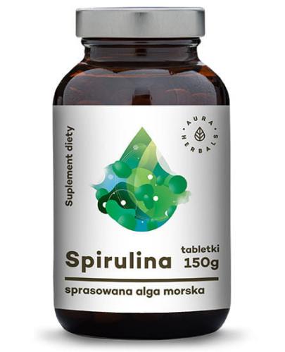 podgląd produktu Aura Herbals Spirulina 600 tabletek (150g)