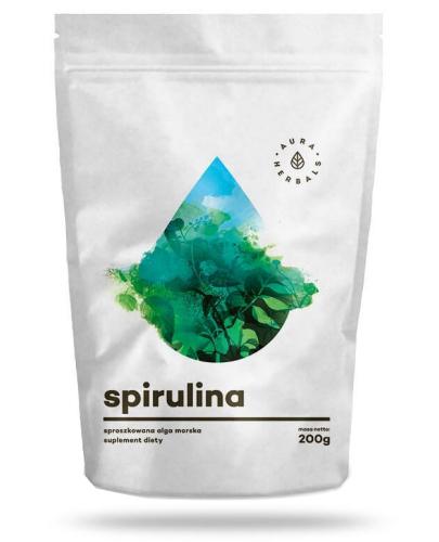 podgląd produktu Aura Herbals Spirulina proszek 200 g