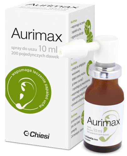 podgląd produktu Aurimax spray do uszu 10 ml