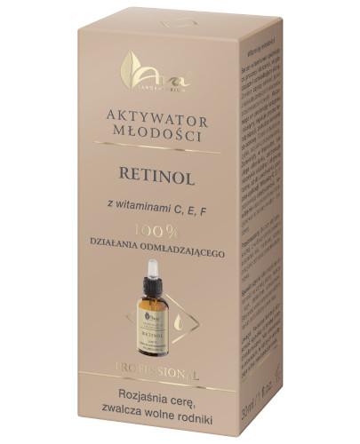 zdjęcie produktu Ava Aktywator Młodości Retinol z witaminami C, E, F serum 30 ml