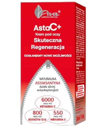 podgląd produktu Ava Asta C+ Skuteczna regeneracja krem pod oczy 15 ml