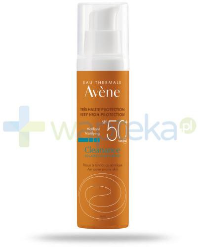 podgląd produktu Avene Cleanance Sun SPF 50+ emulsja bardzo wysoka ochrona 50 ml