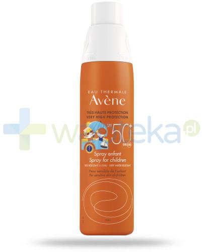 podgląd produktu Avene Sun SPF 50+ spray dla dzieci bardzo wysoka ochrona 200 ml