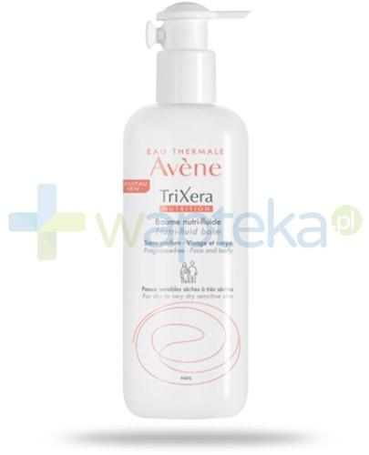 zdjęcie produktu Avene TriXera Nutrition Nutri-fluid balsam bezzapachowy do twarzy i ciała skóra sucha i bardzo sucha wrażliwa 400 ml