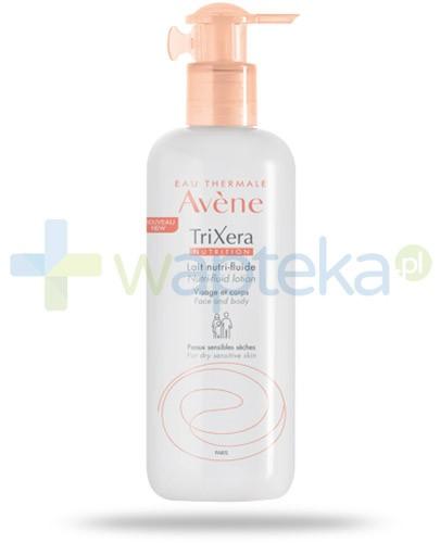 podgląd produktu Avene TriXera Nutrition Nutri-fluid mleczko do twarzy i ciała skóra sucha i wrażliwa 400 ml