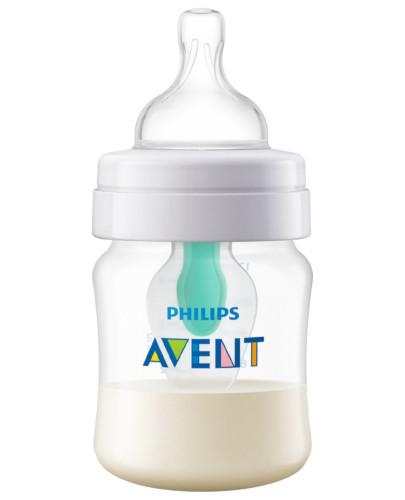 zdjęcie produktu Avent Philips Anti-Colic butelka antykolkowa dla niemowląt 125 ml ze smoczkiem antykolkowym AirFree Vent 1m+ [SCF810/14]