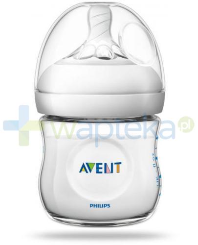 podgląd produktu Avent Philips Natural butelka dla niemowląt 125 ml ze smoczkiem dla noworodków 0m+ [SCF030/17]