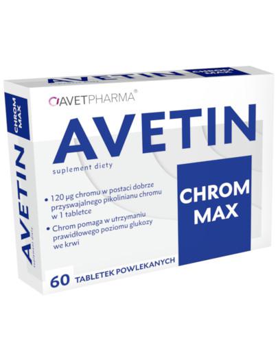 podgląd produktu Avetin Chrom Max 60 tabletek