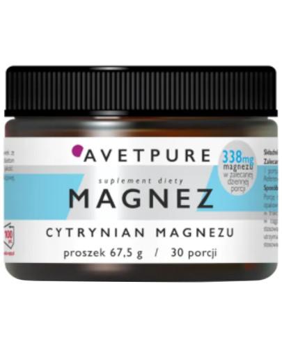 podgląd produktu Avetpure Magnez proszek 67,5 g