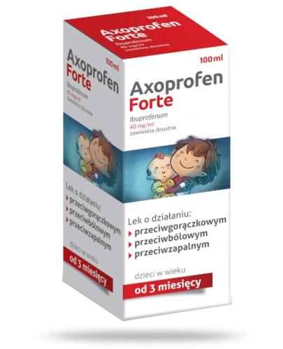 podgląd produktu Axoprofen Forte 40 mg/ml zawiesina doustna 100 ml