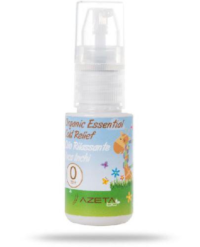 podgląd produktu Azeta Bio organiczny olejek na przeziębienia i udrażniający drogi oddechowe dla dzieci 20 ml