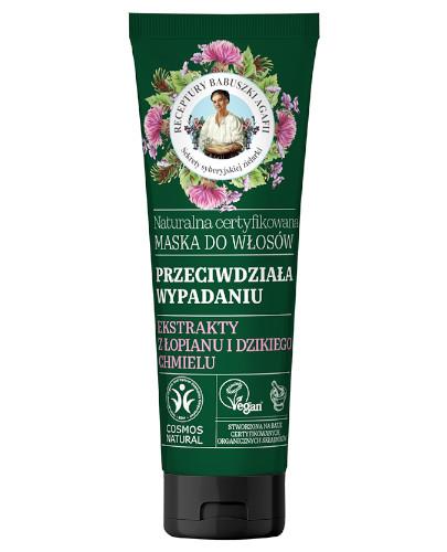 podgląd produktu Babuszka Agafia Naturalna certyfikowana maska do włosów przeciw wypadaniu 200 ml