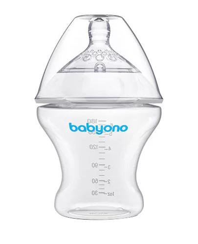 podgląd produktu Babyono butelka antykolkowa Natural Nursing 180 ml [1450]