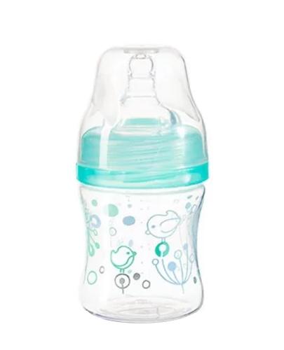 podgląd produktu Babyono butelka antykolkowa szerokootworowa zielona 120 ml [402/01]