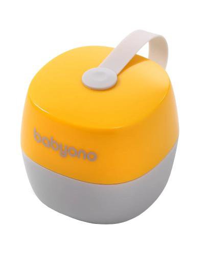zdjęcie produktu Babyono Natural Nursing pojemnik na smoczek żółty 1 sztuka [535/03]