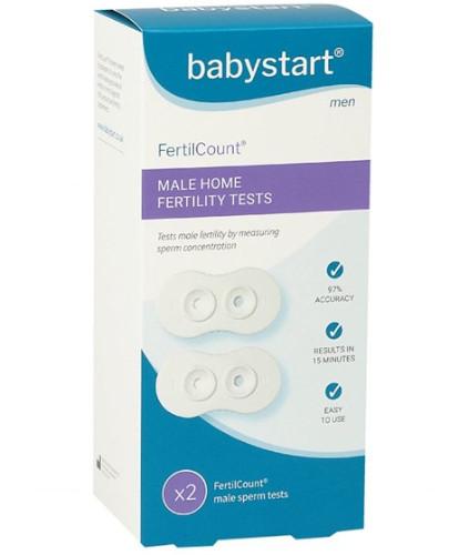 podgląd produktu Babystart FertilCount test płodności dla mężczyzn 2 sztuki