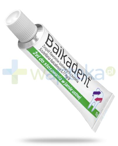zdjęcie produktu Baikadent 5,77 mg / g żel do jamy ustnej 15 g