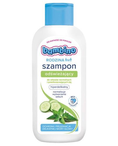 podgląd produktu Bambino Rodzina szampon odświeżający 400 ml