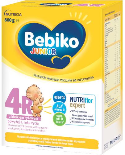 podgląd produktu Bebiko 4R Junior mleko modyfikowane z kleikiem ryżowym powyżej 2 roku życia 800 g