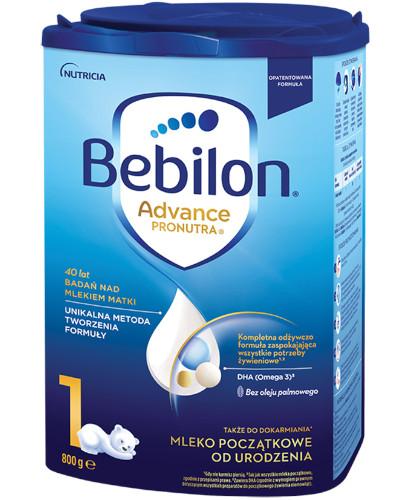 zdjęcie produktu Bebilon 1 Pronutra Advance mleko początkowe od urodzenia 800 g