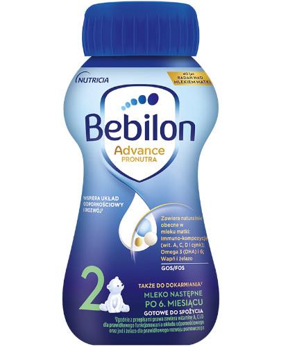 podgląd produktu Bebilon 2 Pronutra Advance mleko modyfikowane po 6. miesiącu 200 ml