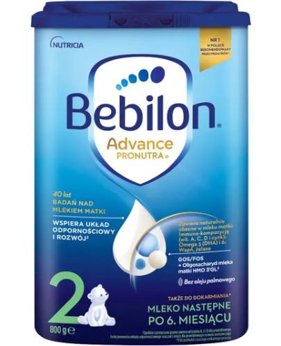 podgląd produktu Bebilon 2 Pronutra Advance mleko modyfikowane po 6 miesiącu 800 g