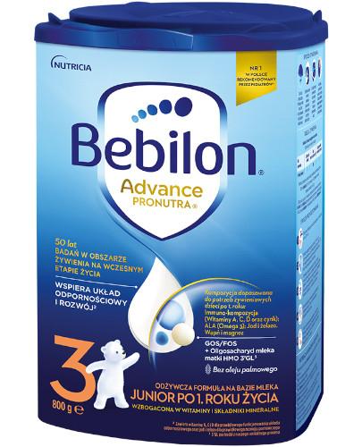 zdjęcie produktu Bebilon 3 Pronutra Advance mleko modyfikowane powyżej 1. roku 800 g