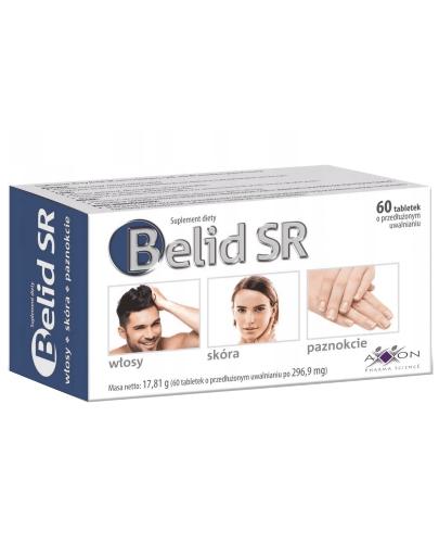 podgląd produktu Belid SR włosy skóra paznokcie 60 tabletek