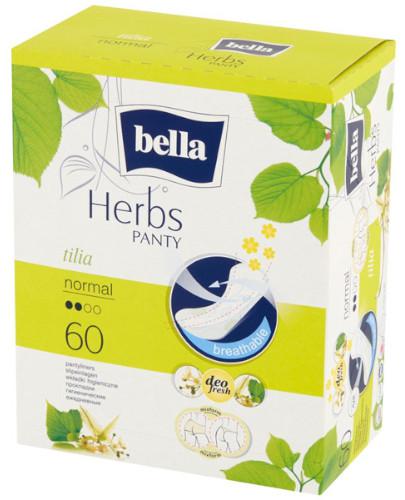 zdjęcie produktu Bella Panty Herbs Tilia wkładki higieniczne wzbogacone kwiatem lipy 60 sztuk