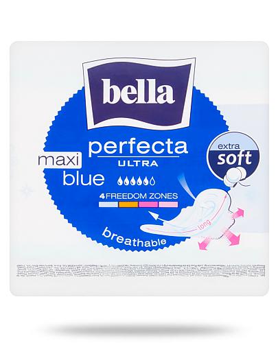podgląd produktu Bella Perfecta Ultra Maxi Blue podpaski higieniczne 8 sztuk