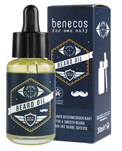 podgląd produktu Benecos For Men Naturalny olejek do pielęgnacji brody 30 ml