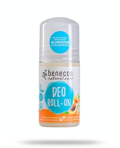 podgląd produktu Benecos naturalny dezodorant roll-on Morela&Kwiat Czarnego Bzu 50 ml