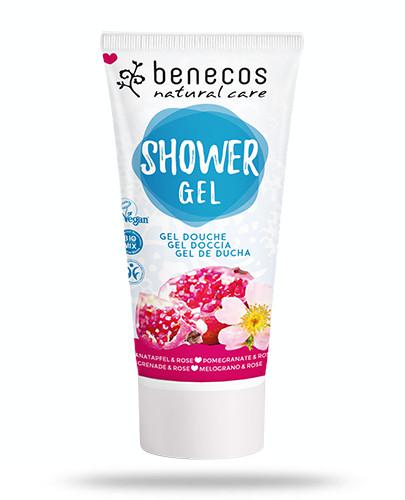 zdjęcie produktu Benecos naturalny żel pod prysznic Granat&Róża 200 ml