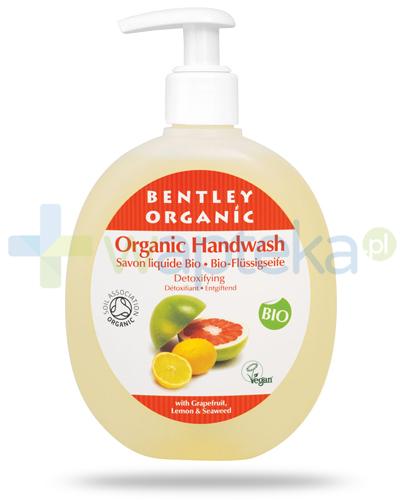 podgląd produktu Bentley Organic detoksykujące mydło w płynie z grejpfrutem, cytryną i wodorostami 250 ml