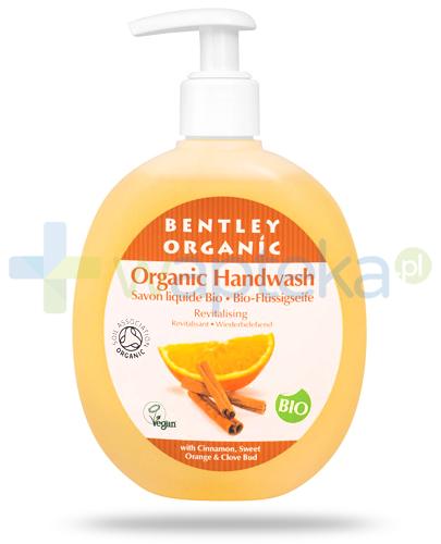podgląd produktu Bentley Organic odżywiające mydło w płynie z cynamonem, pomarańczą i goździkiem 250 ml