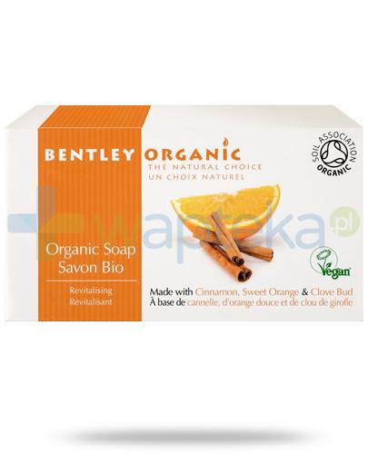 podgląd produktu Bentley Organic odżywiające mydło z cynamonem, pomarańczą i goździkiem 150 g