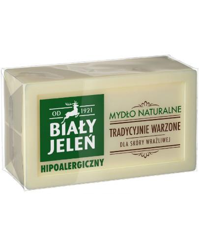 podgląd produktu Biały Jeleń Hipoalergiczny mydło naturalne w kostce 150 g