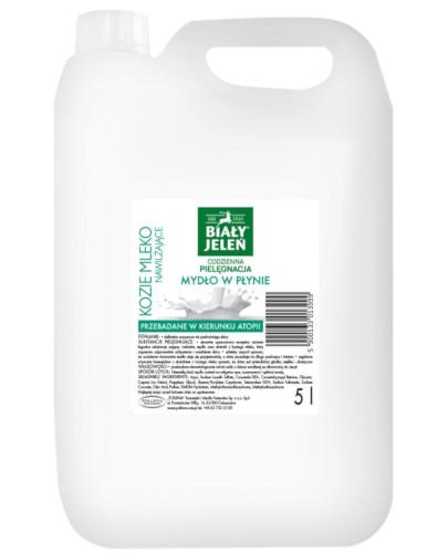 zdjęcie produktu Biały Jeleń Kozie mleko mydło w płynie 5000 ml