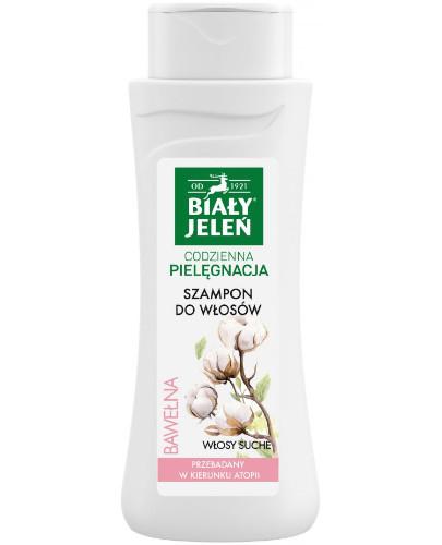 podgląd produktu Biały Jeleń szampon z czystą bawełną 300 ml