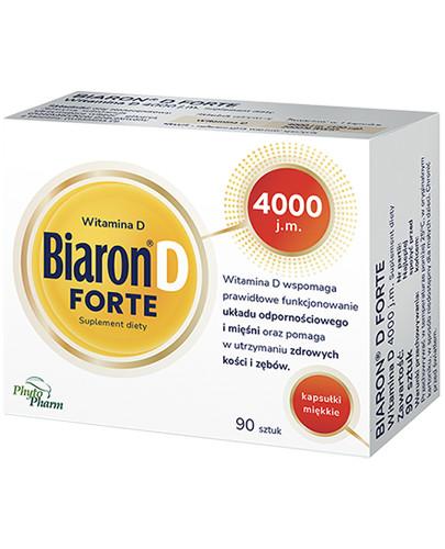 podgląd produktu Biaron D Forte 4000 j.m. 90 kapsułek