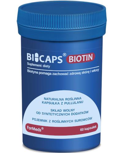 zdjęcie produktu Bicaps Biotin 60 kapsułek