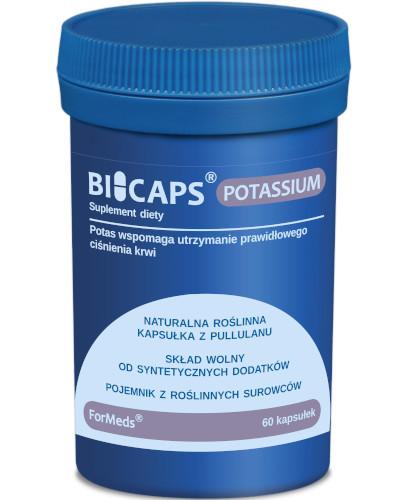 podgląd produktu Bicaps Potassium 60 kapsułek