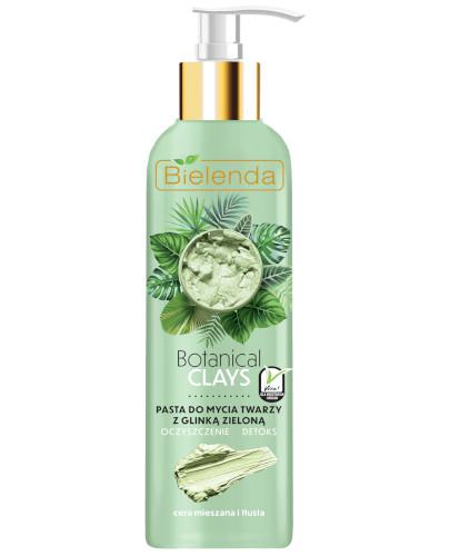 podgląd produktu Bielenda Botanical Clays wegańska pasta do mycia twarzy z glinką zieloną 190 g