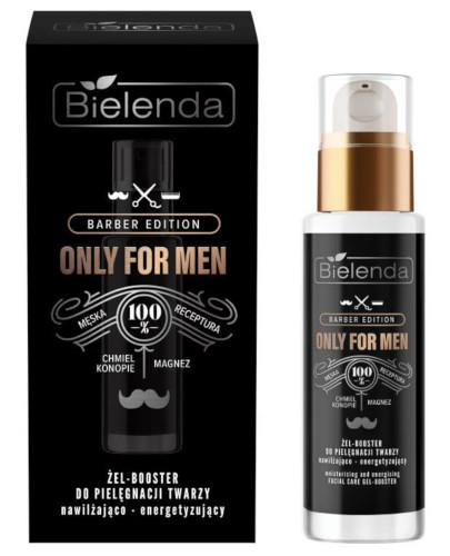 podgląd produktu Bielenda Only For Men Berber Edition żel-booster nawilżająco-energetyzujący 30 ml