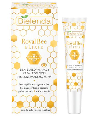 podgląd produktu Bielenda Royal Bee Elixir silnie ujędrniający krem pod oczy przeciwzmarszczkowy 15 ml