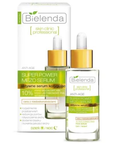 podgląd produktu Bielenda Skin Clinic Professional aktywne serum korygujące dzień i noc 30 ml