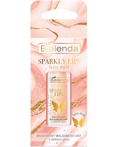podgląd produktu Bielenda Sparkly Lips fairy dust brokatowy balsam do ust z efektem glow 3,8 g