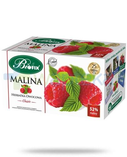 podgląd produktu BiFix Classic Malina herbatka owocowa 25 torebek