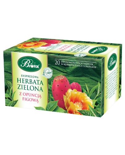 zdjęcie produktu BiFix Premium Zielona z opuncją figową herbata eksperesowa 20x 2 g