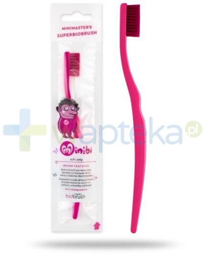 zdjęcie produktu Biobrush szczoteczka do zębów BIO dla dzieci miękka purpurowa 1 sztuka